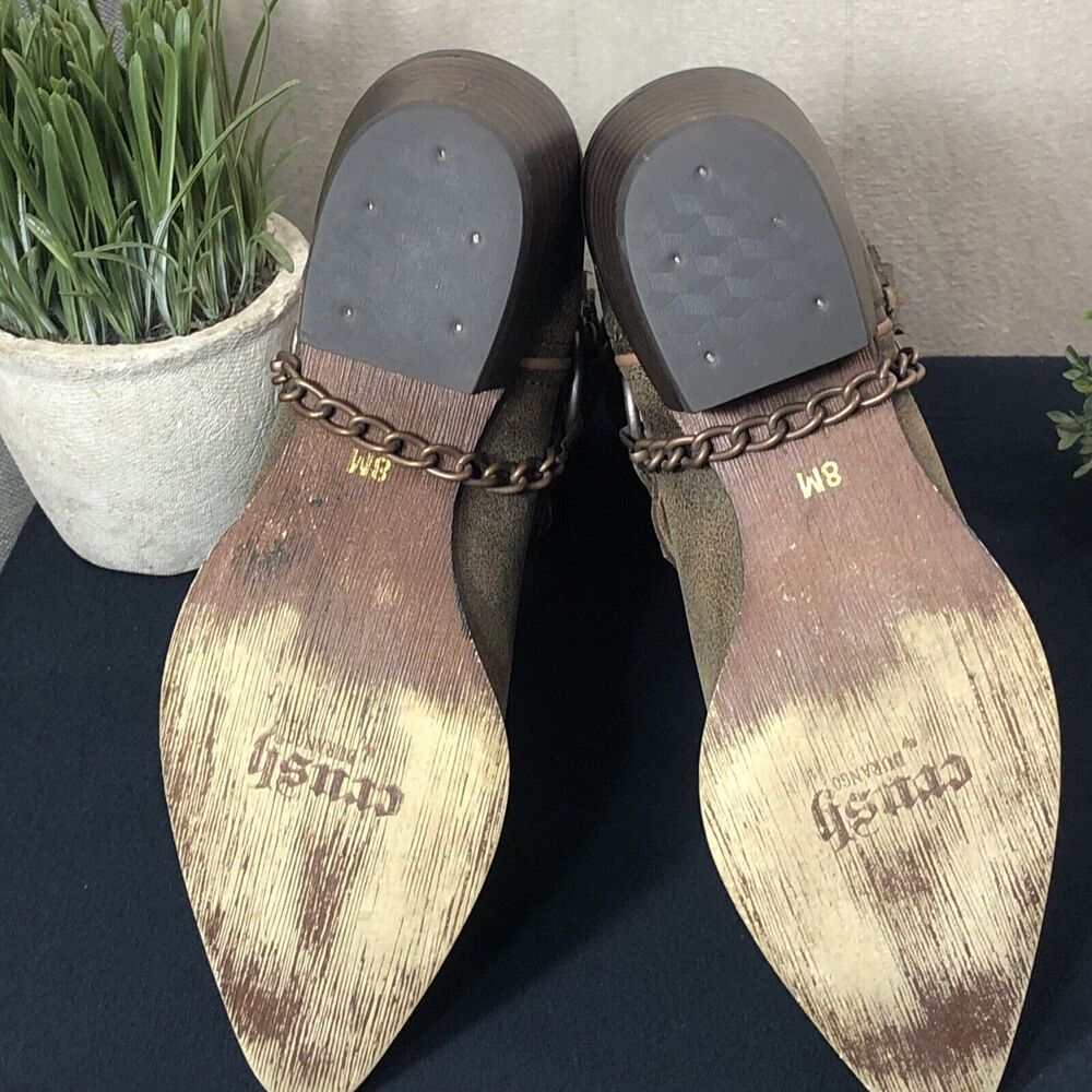 Durango Crush Distressed 11" Heart Concho Women's Size 8M Western Boots RD4155 - Picture 13 of 14